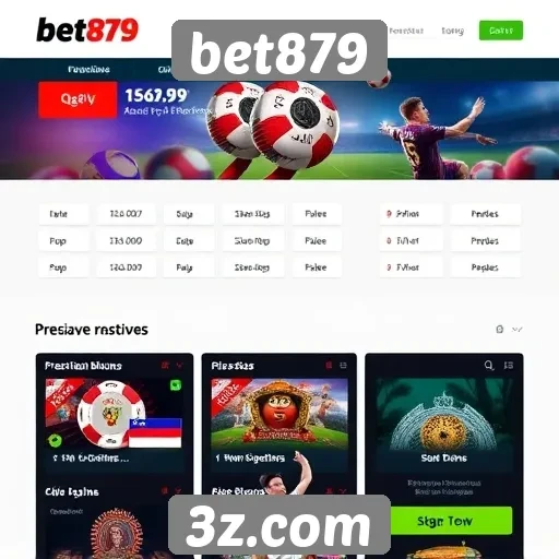 funcionalidades exclusivas do site bet879